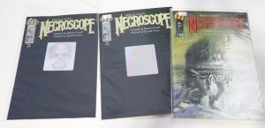 Necroscope Lot of 3:  #1 (2nd-Brian Lumley Hologram Cover), #2