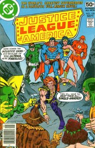 Justice League of America #158 VG ; DC | low grade comic September 1978 Injustic