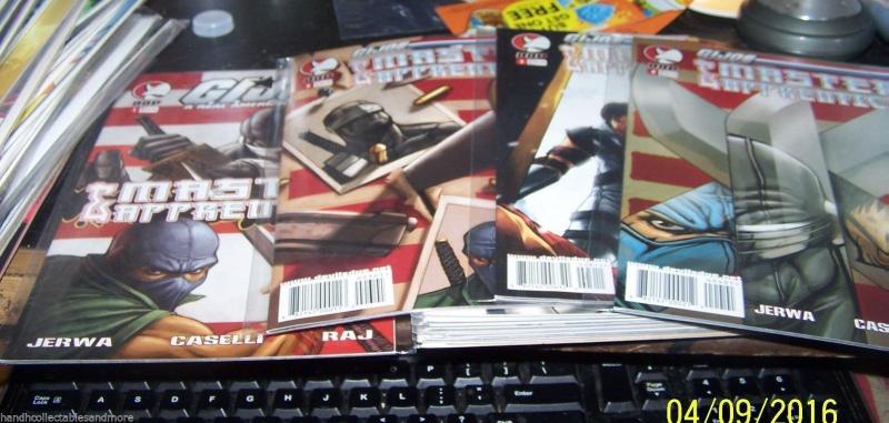 4 G I JOE COMICS MASTER & APPRENTICE # 1,3,4 +.3 VOL 2 DDP DEVILS DUE