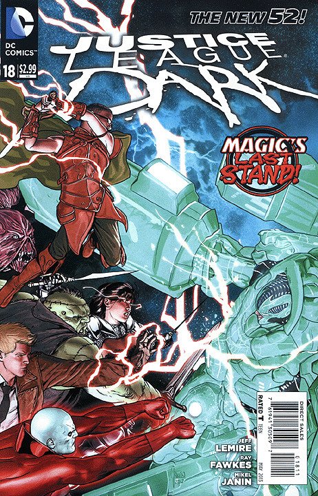 JUSTICE LEAGUE DARK (2011 Series)  (DC NEW52) #18 Very Fine Comics Book