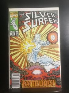 Silver Surfer #62 February 1992 Volume 3 Marvel Comic Book Ron Lim Art