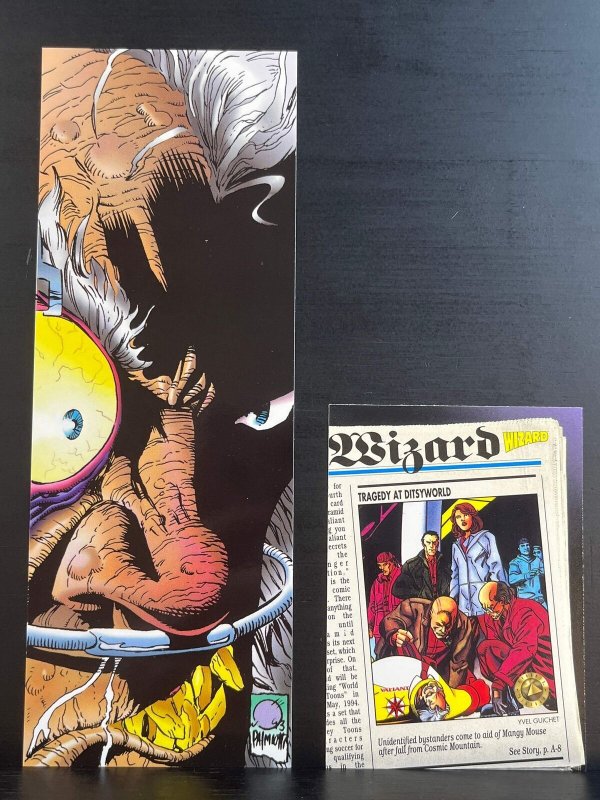 Wizard Guide to Comics Special Edition 1994 Beginning of  Valiant Era W EXTRAS
