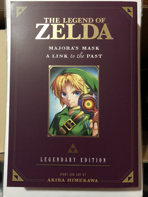 The Legend of Zelda: Majoras Mask: a Link to the Past Legendary Edition NM