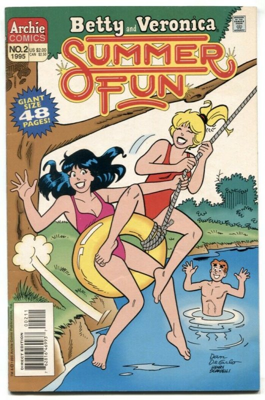 Betty and Veronica Summer Fun #2 1995- Archie comics- DeCarlo