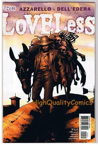 LOVELESS 19, NM+, Civil War, Brian Azzarello, 2005, more Vertigo in store