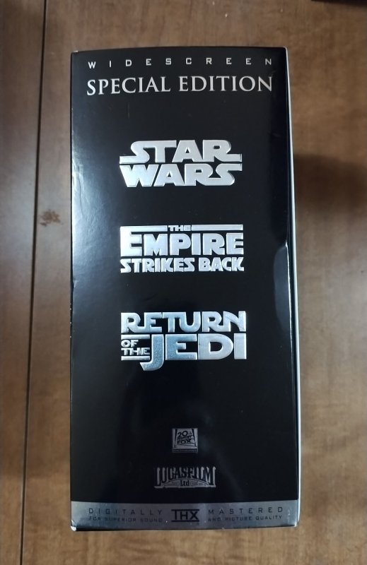 Star Wars Trilogy VHS Widescreen Edition