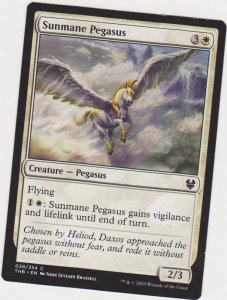 Magic the Gathering: Theros Beyond Death - Sunmane Pegasus