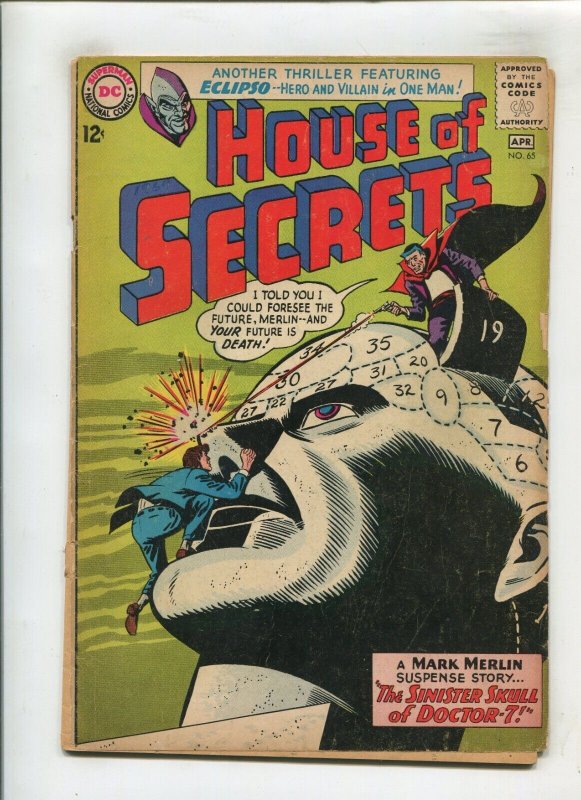 HOUSE OF SECRETS #65 (4.0/4.5) TOTH!! 1964