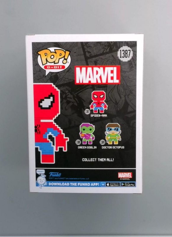 Funko Pop! Spider-Man #1387 8-Bit Marvel, Target Excl.