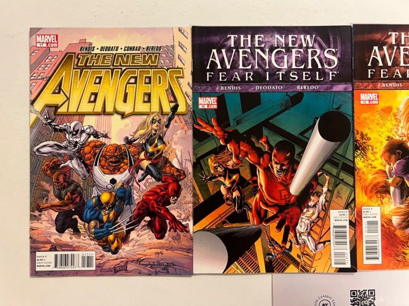 4 The New Avengers Marvel Comic Books # 14 15 16 17 Spiderman Thor 34 JS35