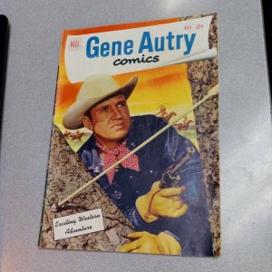 GENE AUTRY #57 (Dell Comics 1951) Golden Age Western Hero Movie Star