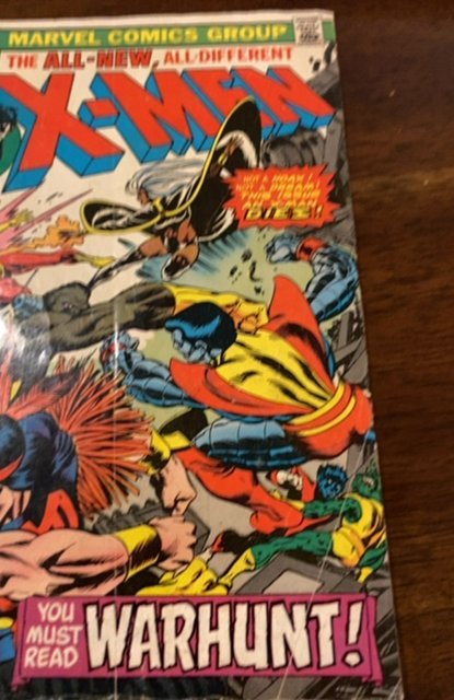 The X-Men #95 (1975)death of warpath lower grade