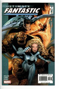 ULTIMATE FANTASTIC FOUR #21 NM 1st  APP. MARVEL ZOMBIES! GO COLLECT NOTE!
