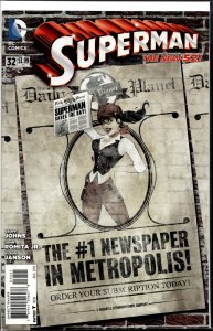 Superman #32 Bombshells Cover (2014) Superman [Key Issue]
