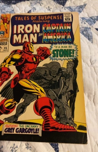 Tales of Suspense #95 (1967)if a man be stone