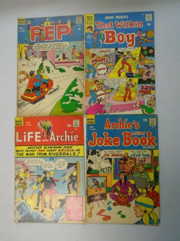 Early Silver age Archie comic lot 20 different 12c covers avg 3.0 GD VG