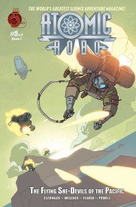 Atomic Robo: The Flying She-Devils of the Pacific (2007) #5 of 5 VF/NM Red 5