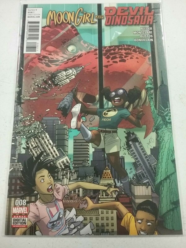 Moon Girl and Devil Dinosaur #8 - Marvel 2016 - NM NW58