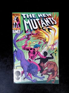 New Mutants #16  MARVEL Comics 1984 VF+