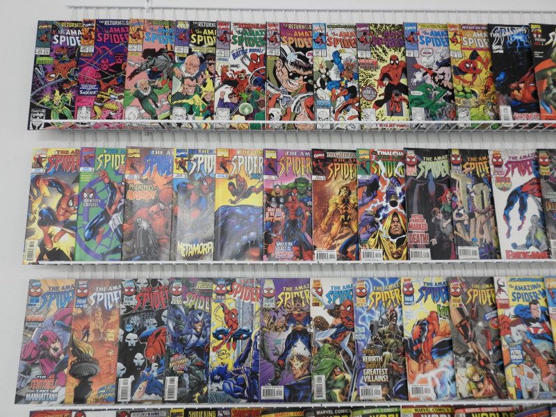 Huge Lot 140+ Comics W/ Amazing Spider-Man, Western Gunfighters, +More Avg VG/FN