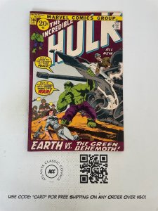 Incredible Hulk # 146 VF Marvel Comic Book Iron Man X-Men Avengers 1 J225