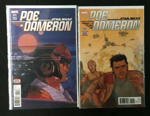STAR WARS POE DAMERON #1-18 SET VF-NM MARVEL