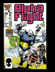 15 Alpha Flight Comics #25 26 27 28 29 30 31 32 33 34 35 36 37 89 Annual #1 JF4