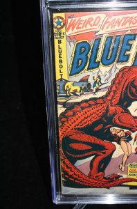 Blue Bolt #107 (CGC 5.0) L.B. Cole Cover - 1950