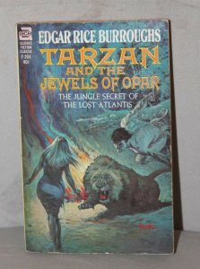 Vtg Paperback ~ Tarzan & The Jewels of Opar by Edgar Rice Burroughs 1963