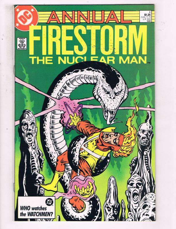 Firestorm The Nuclear Man Annual #4 VF DC Comics Flash TV Comic Book DE21