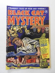 Black Cat Comics #34 (1952) GD/VG Condition ink fc, 2 1 in tears bc