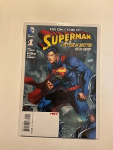 Superman Last Son Of Krypton Free Comic Book Day 1 Near Mint Nm Dc Comics