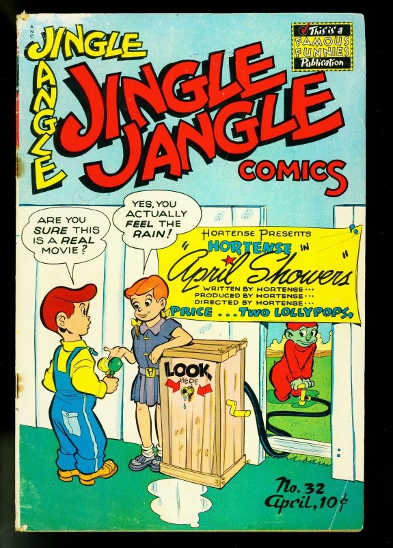 Jingle Jangle #32 1947- Famous Funnies- Funny Animals- G