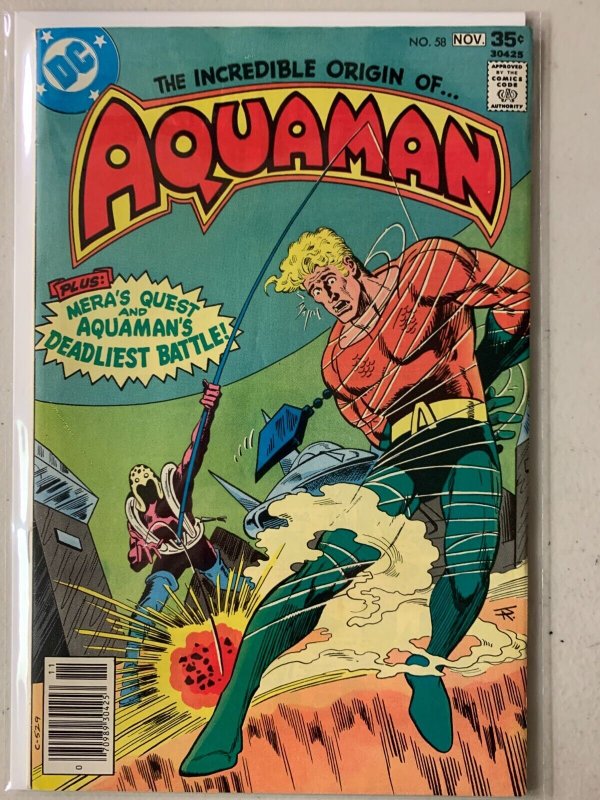 Aquaman #58 origin retold 6.0 (1977)