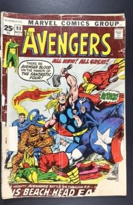 The Avengers #93 (1971) DAMAGED