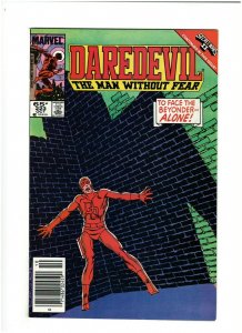 Daredevil #223 VF+ 8.5 Newsstand Marvel Comics 1985 Secret Wars II John Byrne 