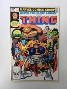 Marvel Two-in-One Annual #7 VF- condition