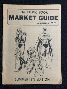 1977 Summer COMIC BOOK MARKET GUIDE QUARTERLY #1 VG- 3.5 Neal Adams Cover