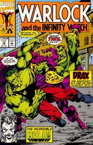 WARLOCK & THE INFINITY WATCH #13 (1993) TOM RANEY | DIRECT EDITION