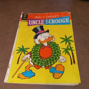 Uncle Scrooge 6 Issue Silver Bronze Age Comics Lot Run Set Whitman Collection