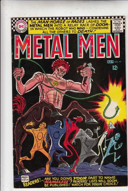 Metal Men #19 (May-65) VF/NM High-Grade Metal Men (Led, Tina, Tin, Gold, Merc...