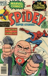Spidey Super Stories 18 1976 VG