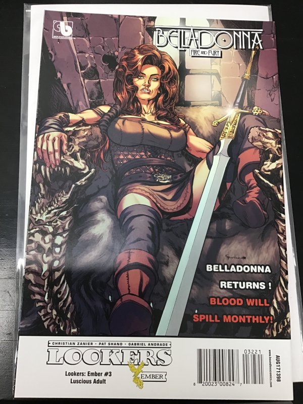 Lookers: Ember #3 (9.2) Wraparound Nude Cover!! 2017