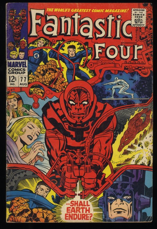 Fantastic Four #77 Silver Surfer Galactus!