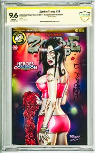 Zombie Tramp #35 (2017) CBCS 9.6! Heroes Con 2017 Exclusive!