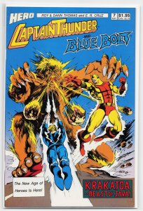 Captain Thunder and Blue Bolt #7 (1988) Blue Bolt