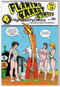 FLAMING CARROT #13, VF/NM, Bob Burden, Vacation, 1984, more FC in store
