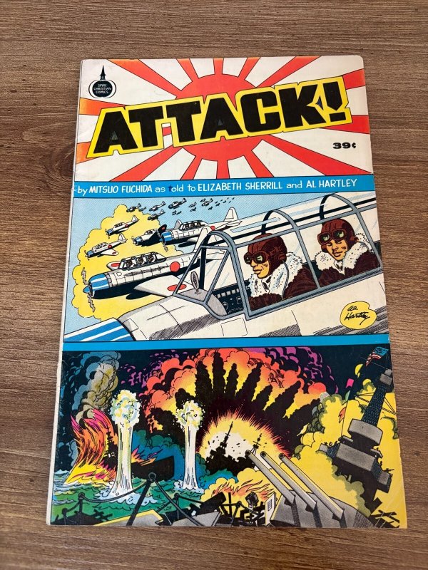 Attack # 1 FN Spire Christian Comic Book Al Hartley Series 15 J370