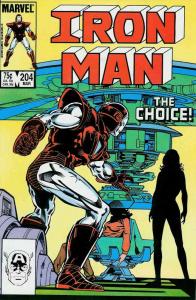 Iron Man (1st Series) #204 VG ; Marvel | low grade comic Denny O’Neil