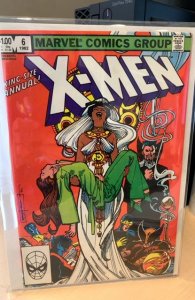 X-Men Annual #6 Direct Edition (1982) 8.5  VF+